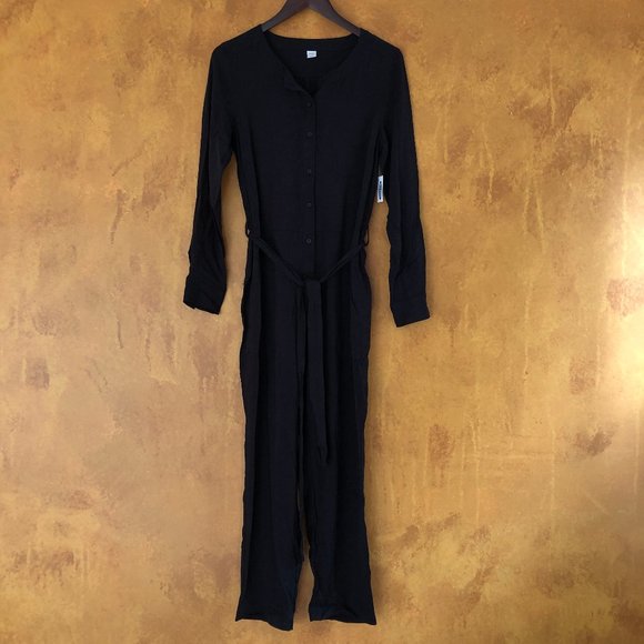 Old Navy Linen Jumpsuit Size Small NWT - Picture 1 of 5